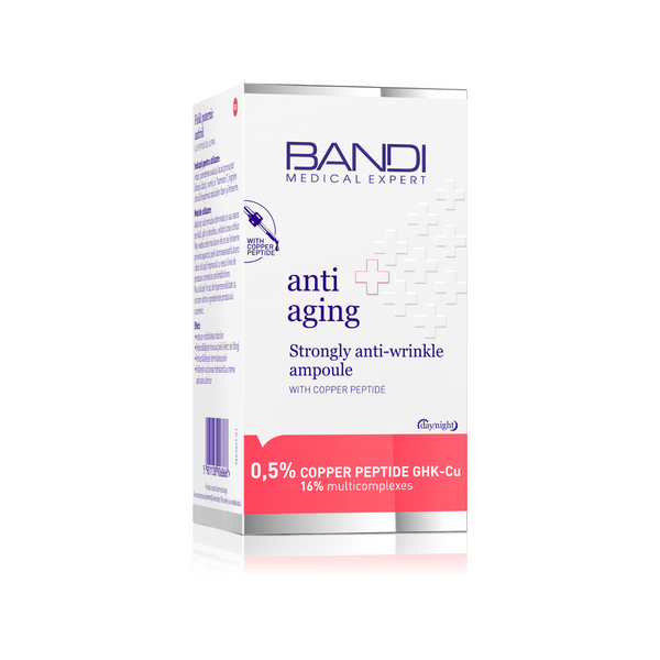 Ampolla Intensiva Antienvejecimiento con Pptido de Cobre BANDI COSMETICS ESPAA Ampolla Intensiva Antienvejecimiento con Pptido de Cobre BANDI COSMETICS ESPAA