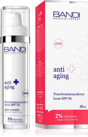 Anti-wrinkle soothing cream SPF 50