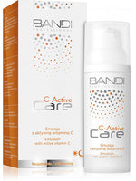 Emulsion with active vitamin C airless container box