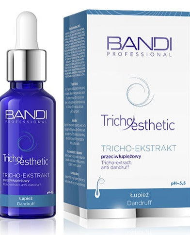 Tricho-extract, anti-dandruff bottle box